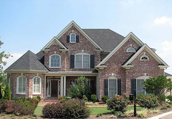 Traditional House Plan 81604 with 5 Beds, 3 Baths, 2 Car Garage Elevation
