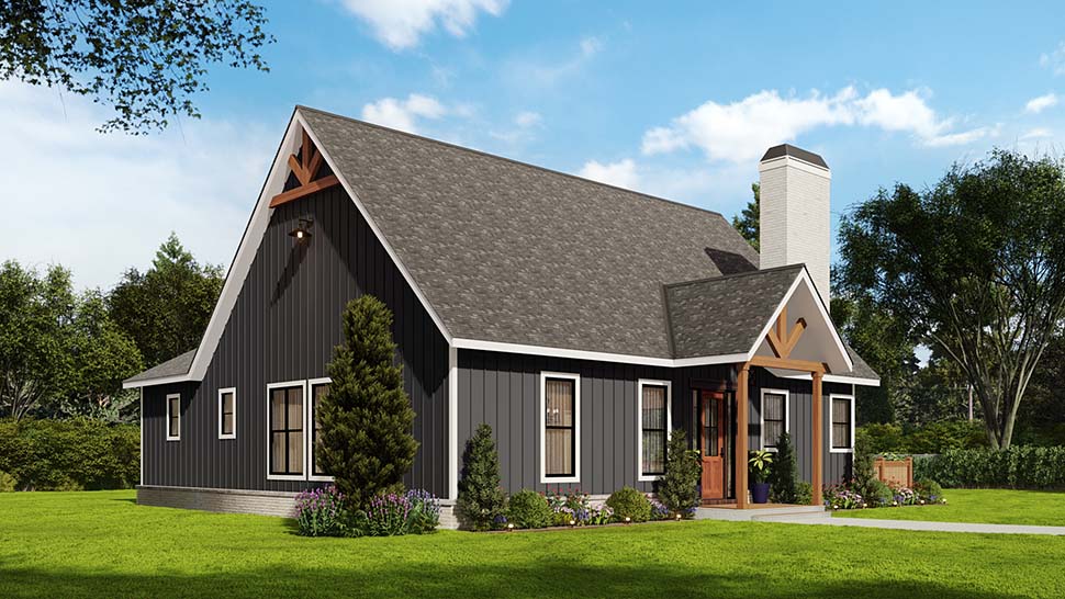 Farmhouse Plan with 3573 Sq. Ft., 5 Bedrooms, 4 Bathrooms Picture 11