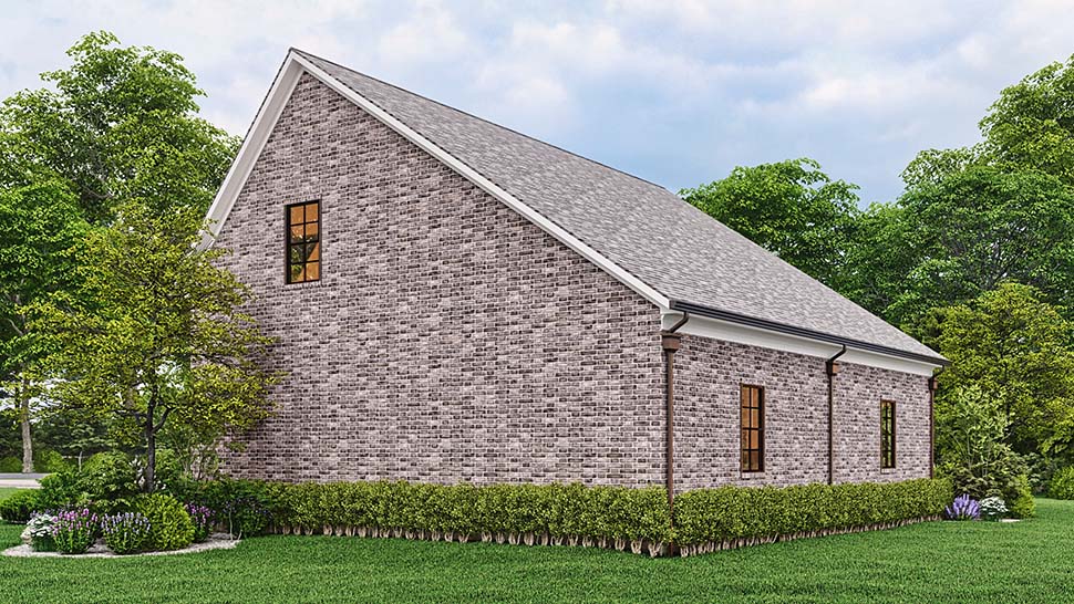 Contemporary, Country, Craftsman, Traditional Plan with 930 Sq. Ft., 1 Bedrooms, 1 Bathrooms, 3 Car Garage Picture 13