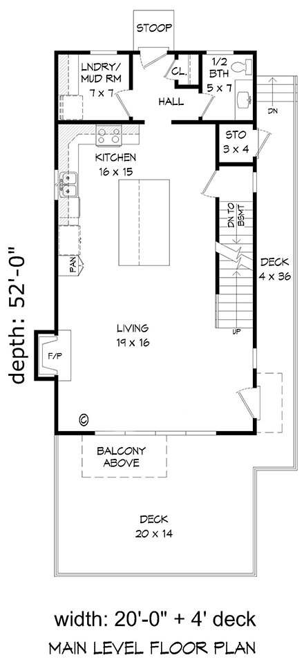 Coastal, Contemporary, Modern House Plan 81759 with 2 Beds, 5 Baths First Level Plan