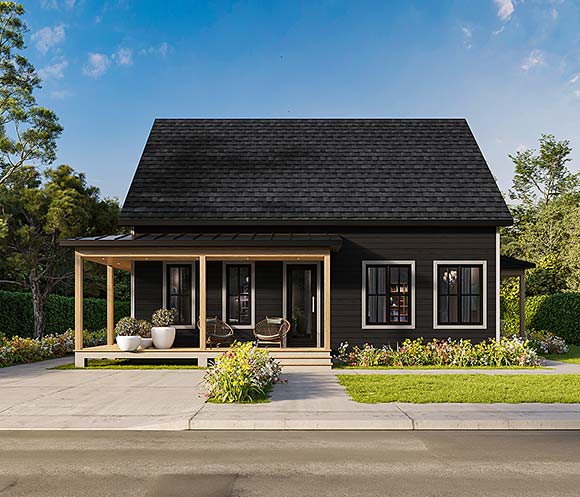 Cape Cod, Country, Farmhouse, Traditional House Plan 81820 with 5 Beds, 3 Baths Elevation