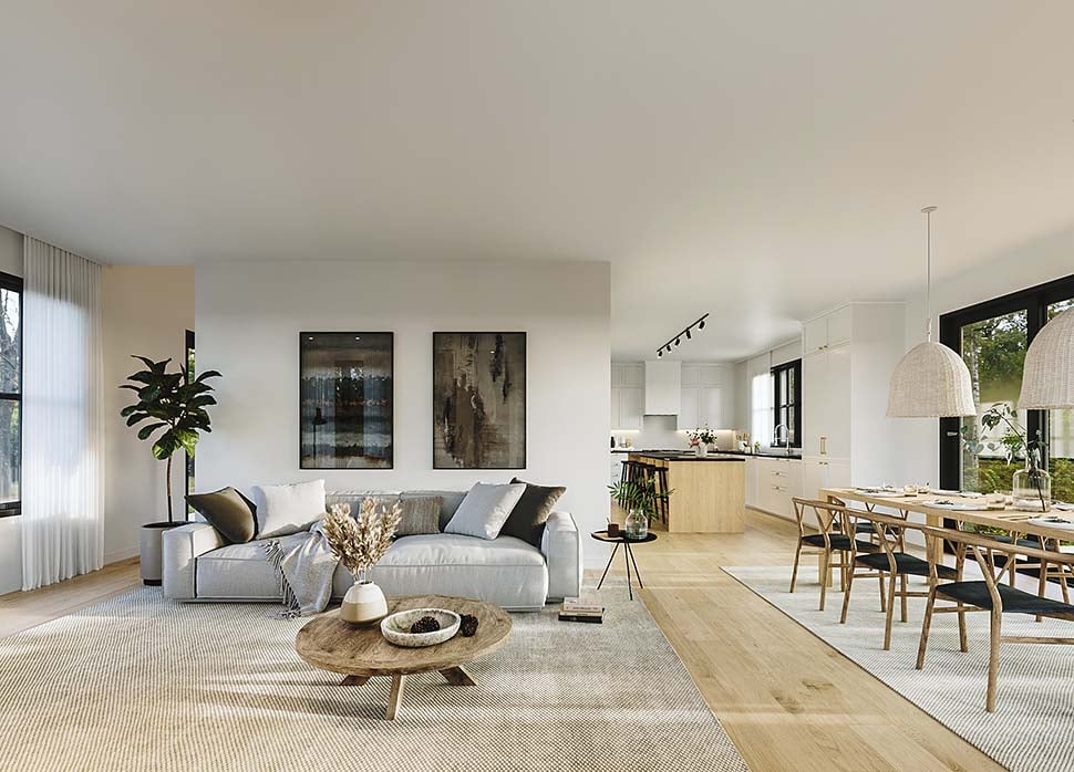 Cape Cod, Country, Farmhouse, Traditional Plan with 2826 Sq. Ft., 5 Bedrooms, 3 Bathrooms Picture 11