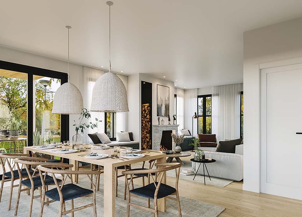 Cape Cod, Country, Farmhouse, Traditional Plan with 2826 Sq. Ft., 5 Bedrooms, 3 Bathrooms Picture 13