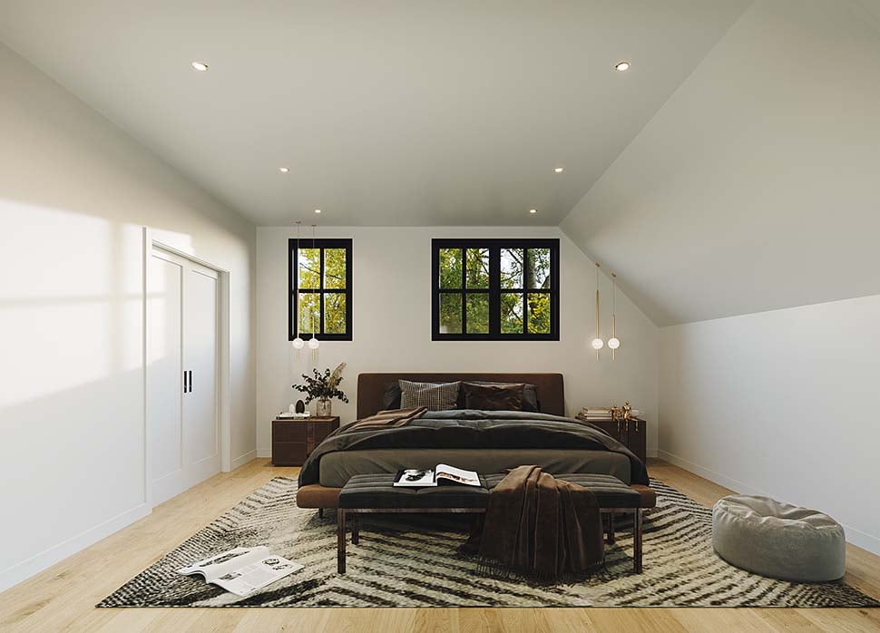 Cape Cod, Country, Farmhouse, Traditional Plan with 2826 Sq. Ft., 5 Bedrooms, 3 Bathrooms Picture 18