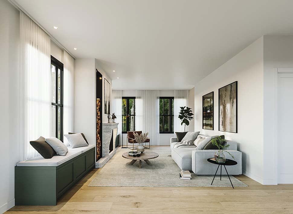 Cape Cod, Country, Farmhouse, Traditional Plan with 2826 Sq. Ft., 5 Bedrooms, 3 Bathrooms Picture 9