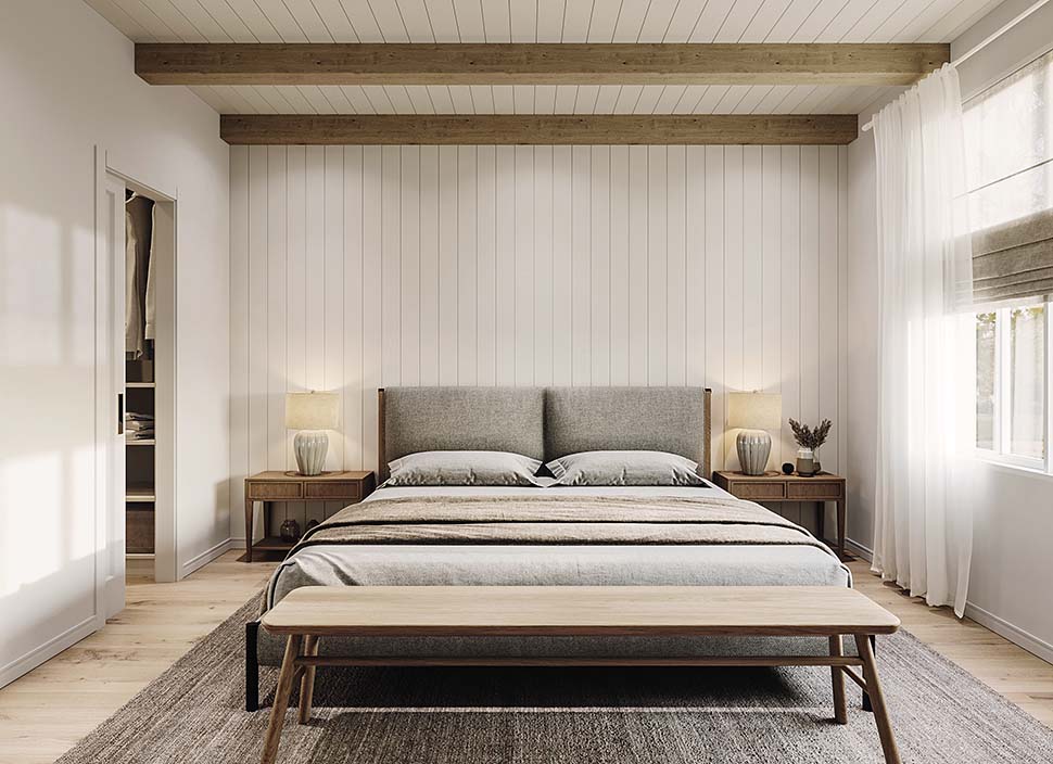 Craftsman, Farmhouse, French Country, Ranch Plan with 2660 Sq. Ft., 3 Bedrooms, 3 Bathrooms, 1 Car Garage Picture 14