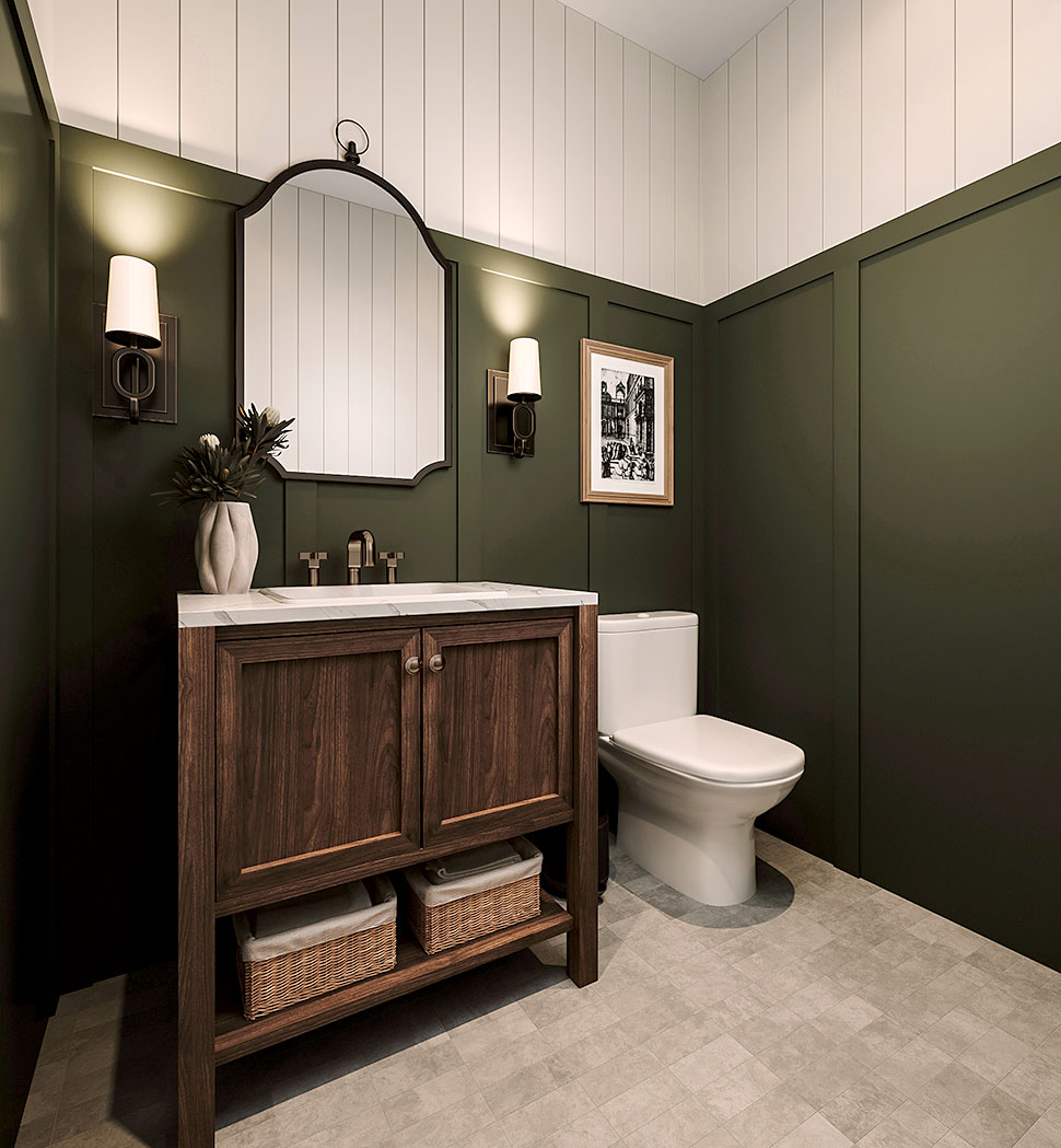 Craftsman, Farmhouse, French Country, Ranch Plan with 2660 Sq. Ft., 3 Bedrooms, 3 Bathrooms, 1 Car Garage Picture 23