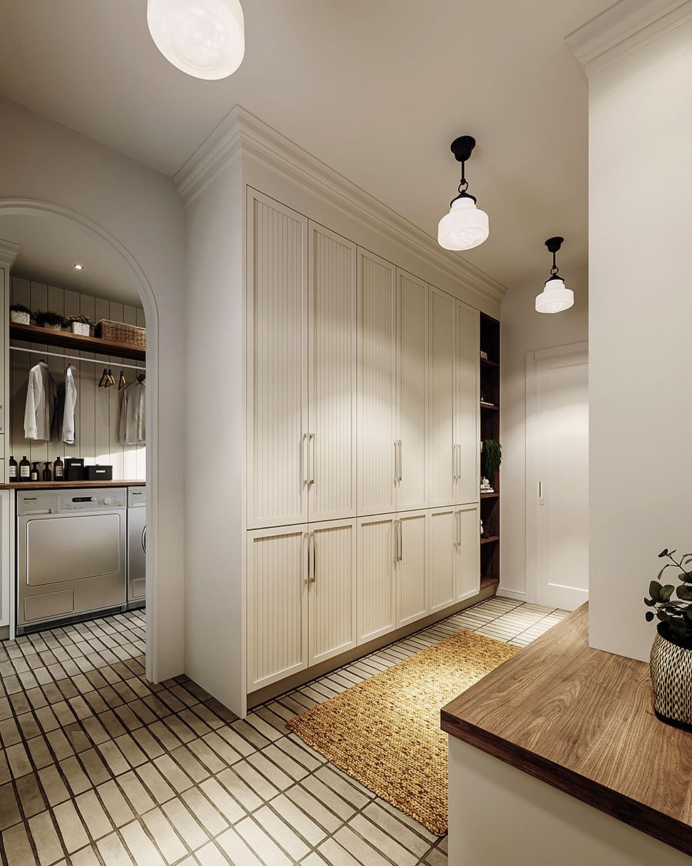 Craftsman, Farmhouse, French Country, Ranch Plan with 2660 Sq. Ft., 3 Bedrooms, 3 Bathrooms, 1 Car Garage Picture 24