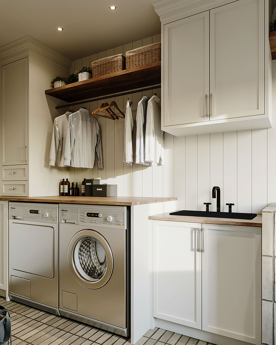 Craftsman, Farmhouse, French Country, Ranch Plan with 2660 Sq. Ft., 3 Bedrooms, 3 Bathrooms, 1 Car Garage Picture 27