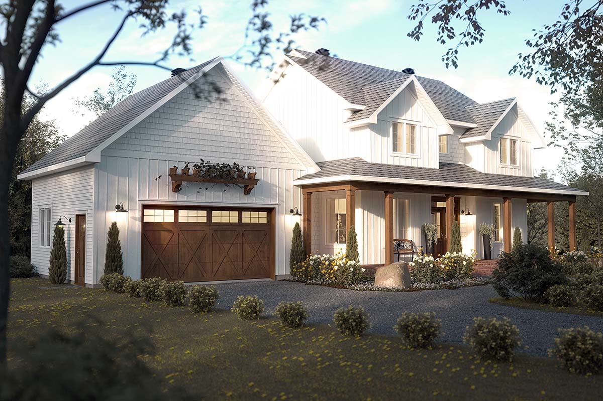 House Plan 81881 - Traditional Style with 3759 Sq Ft, 6 Bed