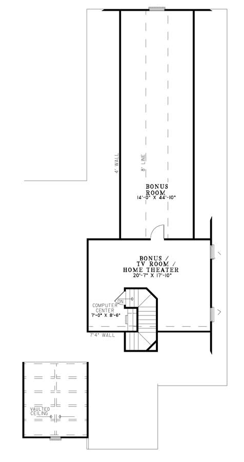 Italian, Mediterranean, Tuscan House Plan 82118 with 4 Beds, 4 Baths, 3 Car Garage Level Two