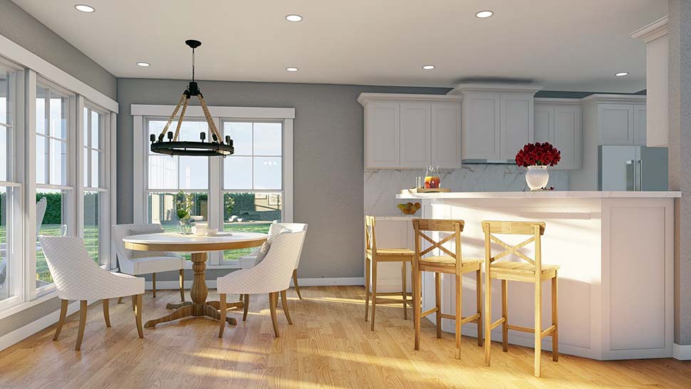 Plan with 2457 Sq. Ft., 3 Bedrooms, 3 Bathrooms, 2 Car Garage Picture 15