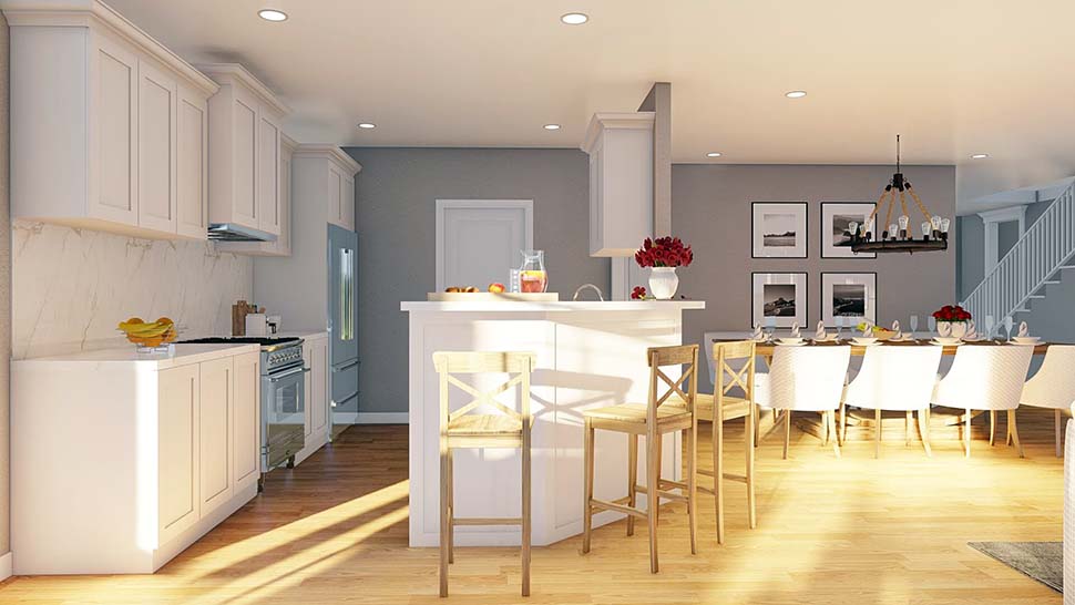 Plan with 2457 Sq. Ft., 3 Bedrooms, 3 Bathrooms, 2 Car Garage Picture 16