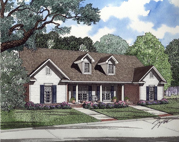 Multi-Family Plan 82304 with 6 Beds, 4 Baths Elevation