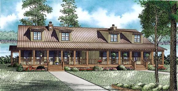 Multi-Family Plan 82306 with 6 Beds, 4 Baths Elevation