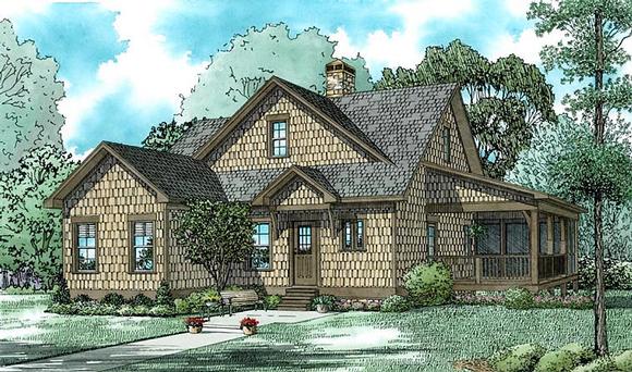 House Plan 82312 with 3 Beds, 3 Baths Elevation