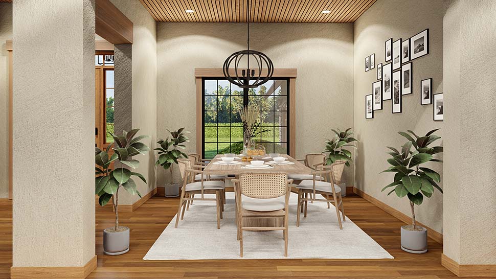 Bungalow, Craftsman Plan with 3447 Sq. Ft., 4 Bedrooms, 4 Bathrooms, 2 Car Garage Picture 8