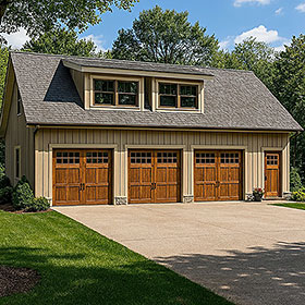 Plan Number 82384 - 846 Square Feet