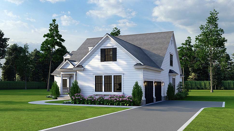 Colonial, Country, Southern Plan with 2148 Sq. Ft., 4 Bedrooms, 3 Bathrooms, 2 Car Garage Picture 5