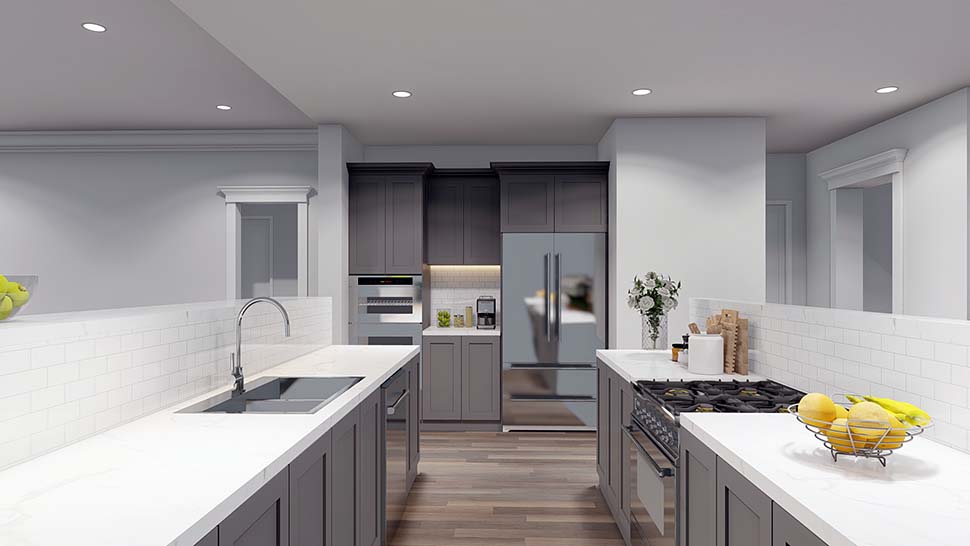 Colonial, Country, Southern Plan with 2148 Sq. Ft., 4 Bedrooms, 3 Bathrooms, 2 Car Garage Picture 10