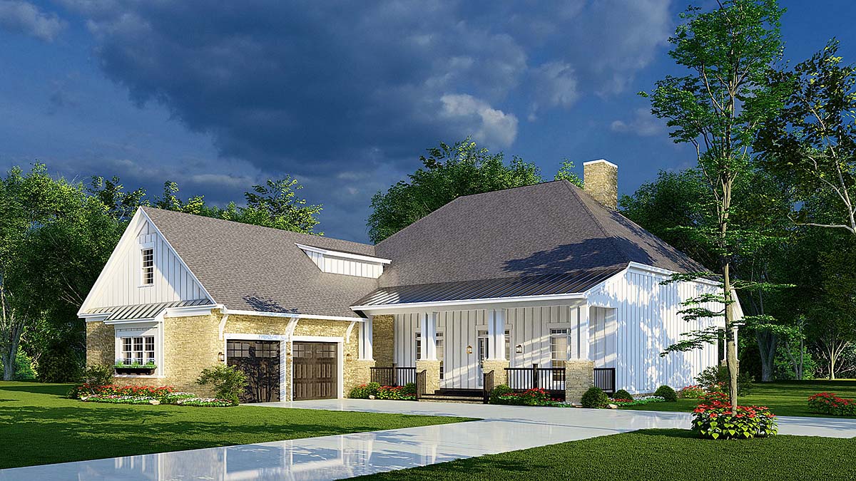 House Plan 82664 - Traditional Style with 2416 Sq Ft, 3 Bed, 2 Ba ...