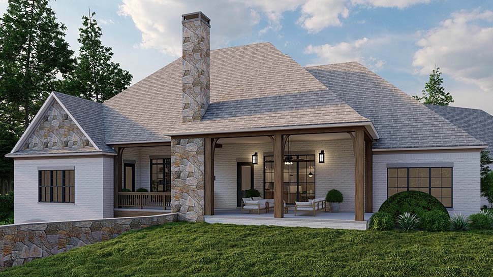 House Plan 82688 - French Country Style with 4231 Sq Ft, 3 Bed, 4 ...