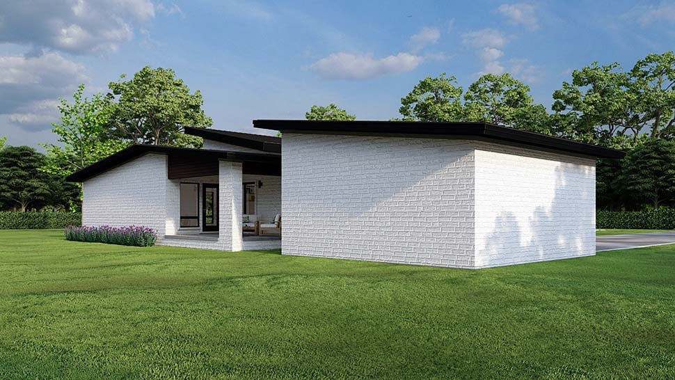 Contemporary, Modern Plan with 1881 Sq. Ft., 3 Bedrooms, 3 Bathrooms, 2 Car Garage Picture 7