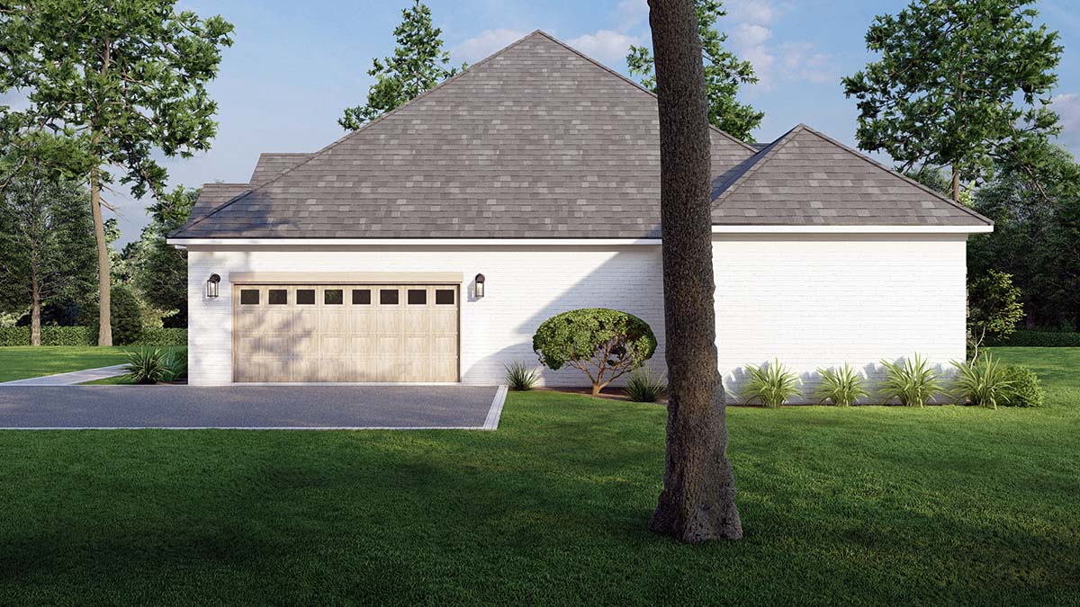 Bungalow, Contemporary, Craftsman, Traditional Plan with 2886 Sq. Ft., 4 Bedrooms, 4 Bathrooms, 2 Car Garage Picture 2