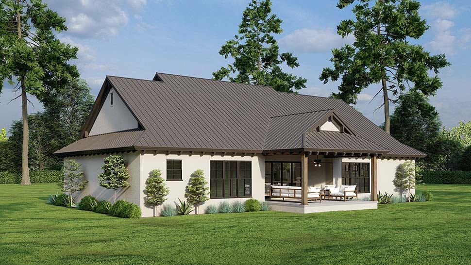 French Country, Mediterranean, Tuscan Plan with 2076 Sq. Ft., 4 Bedrooms, 3 Bathrooms, 3 Car Garage Picture 8