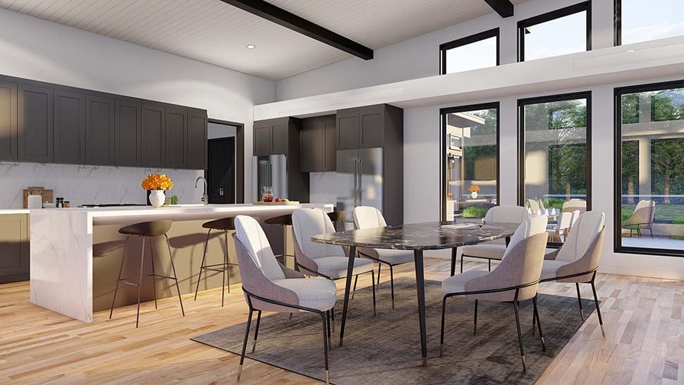 Coastal, Contemporary, Modern Plan with 2480 Sq. Ft., 3 Bedrooms, 3 Bathrooms, 2 Car Garage Picture 16