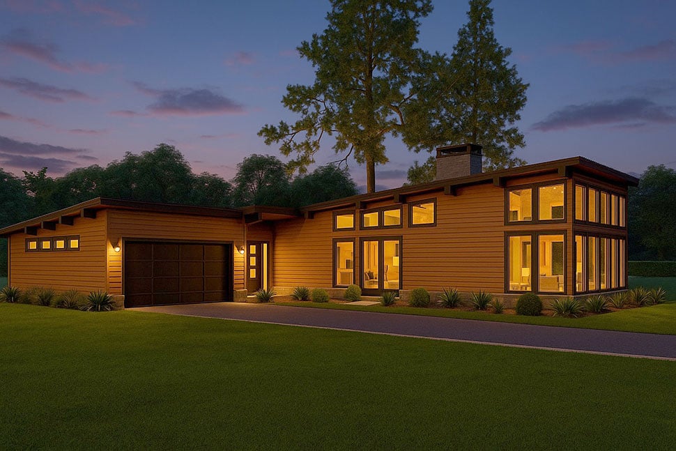 Coastal, Contemporary, Modern Plan with 2480 Sq. Ft., 3 Bedrooms, 3 Bathrooms, 2 Car Garage Picture 20