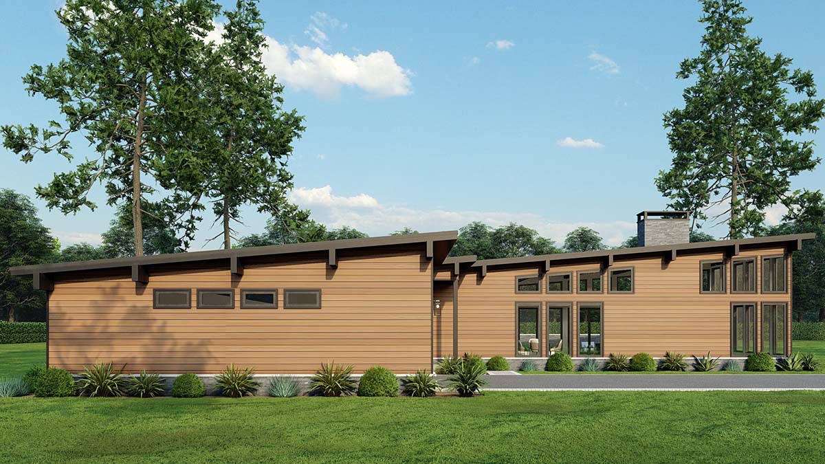 Coastal, Contemporary, Modern Plan with 2480 Sq. Ft., 3 Bedrooms, 3 Bathrooms, 2 Car Garage Picture 3