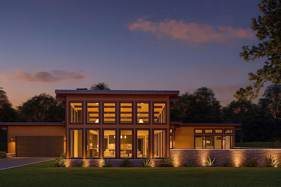 Coastal, Contemporary, Modern Plan with 2480 Sq. Ft., 3 Bedrooms, 3 Bathrooms, 2 Car Garage Picture 21