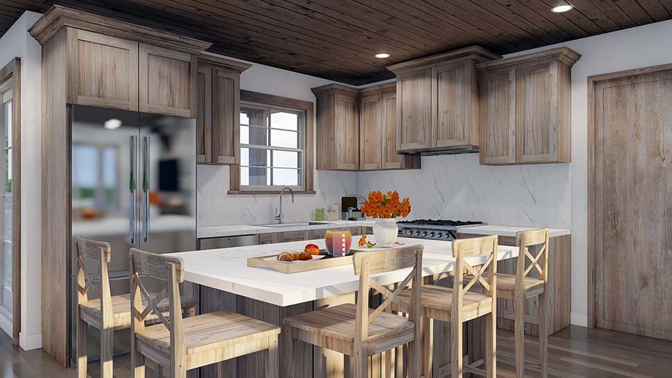 Coastal, Farmhouse Plan with 1873 Sq. Ft., 3 Bedrooms, 4 Bathrooms Picture 12