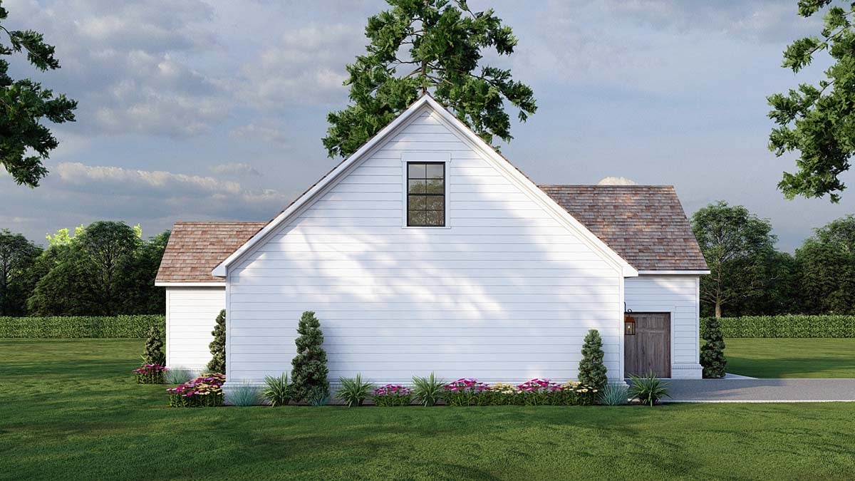 Country, Farmhouse Plan with 1967 Sq. Ft., 3 Bedrooms, 3 Bathrooms, 3 Car Garage Picture 3