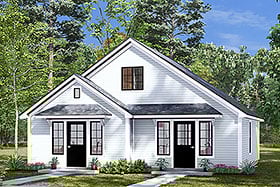 Plan Number 82866 - 790 Square Feet