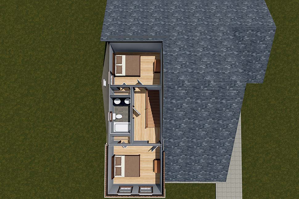 P(プロフご確認お願いします！) House Plan 82882 - Traditional Style with 1746 Sq Ft, 4 Bed