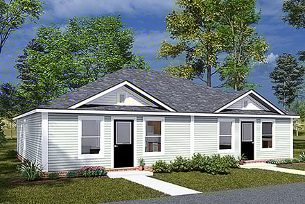 Plan Number 82897 - 1570 Square Feet