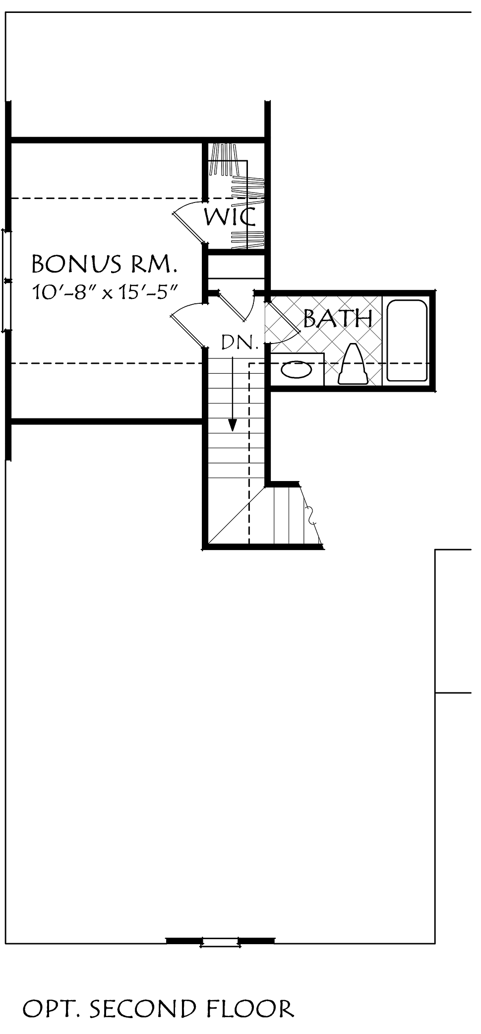 House Plan 83007 - Tudor Style with 1698 Sq Ft, 3 Bed, 2 Bath