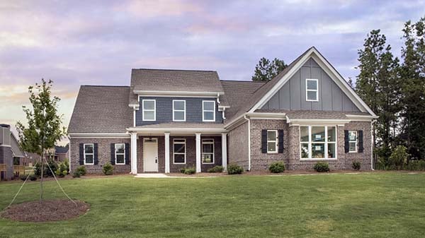 Country, European, Farmhouse, Victorian Plan with 2891 Sq. Ft., 4 Bedrooms, 4 Bathrooms, 2 Car Garage Picture 2