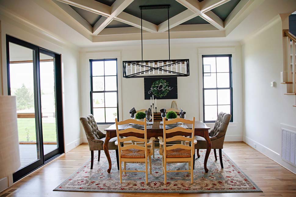 Craftsman, European, Tudor Plan with 3080 Sq. Ft., 4 Bedrooms, 4 Bathrooms, 3 Car Garage Picture 4