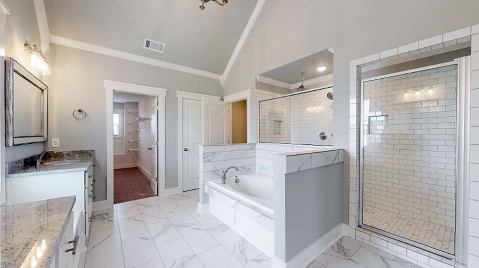 Country, Farmhouse Plan with 3210 Sq. Ft., 5 Bedrooms, 4 Bathrooms, 2 Car Garage Picture 10