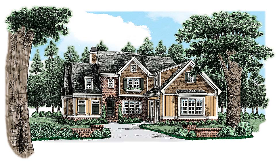 House Plan 83106 - Traditional Style with 3356 Sq Ft, 4 Bed, 4 Ba