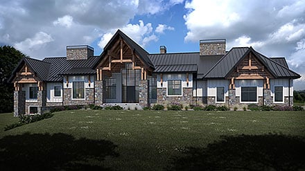 Plan Number 83326 - 7244 Square Feet