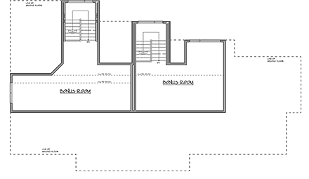 Farmhouse Multi-Family Plan 83342 with 6 Beds, 6 Baths, 2 Car Garage Third Level Plan
