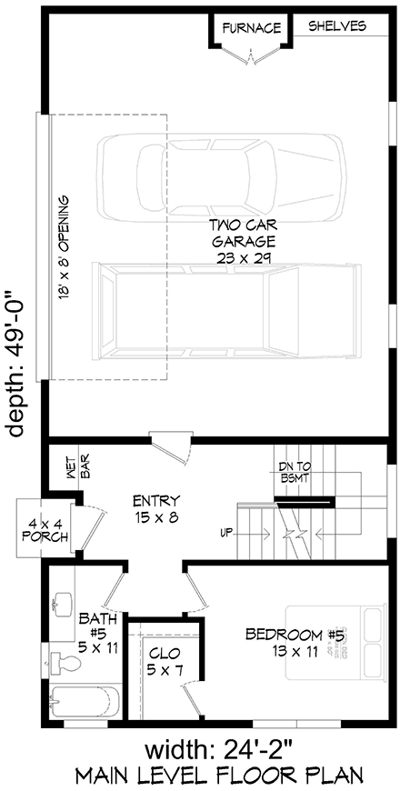 Coastal, Contemporary, Modern House Plan 83427 with 5 Beds, 6 Baths, 2 Car Garage First Level Plan