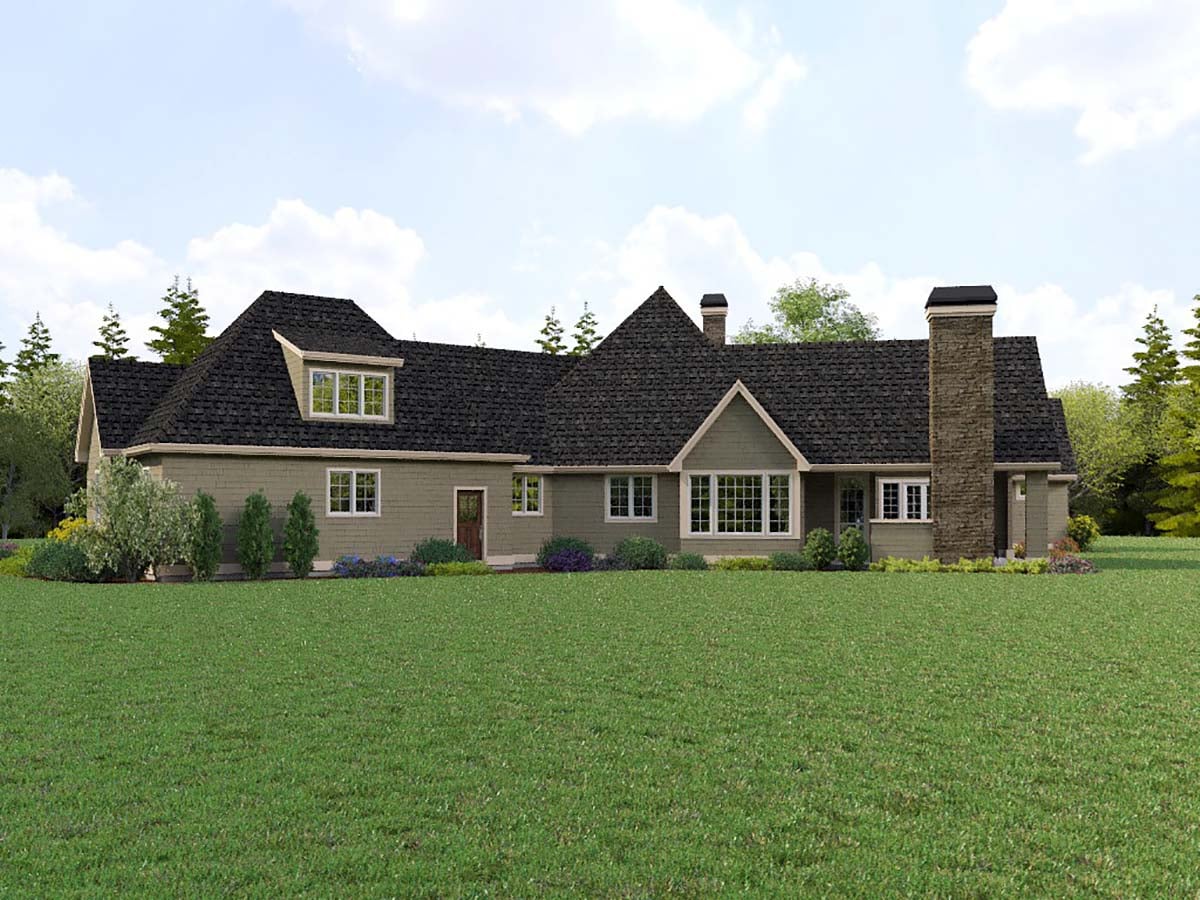 House Plan 83506 - Traditional Style with 3079 Sq Ft, 4 Bed, 2 Ba ...