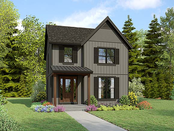 Cottage, Country, Farmhouse House Plan 83545 with 3 Beds, 3 Baths Elevation