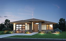 Plan Number 83569 - 1313 Square Feet