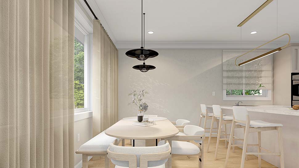 Ranch, Traditional Plan with 2190 Sq. Ft., 3 Bedrooms, 2 Bathrooms, 3 Car Garage Picture 5